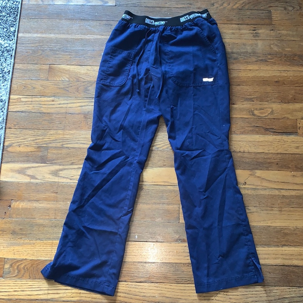 Greys Anatomy Blue Scrub Pants (Size: XS Petite)